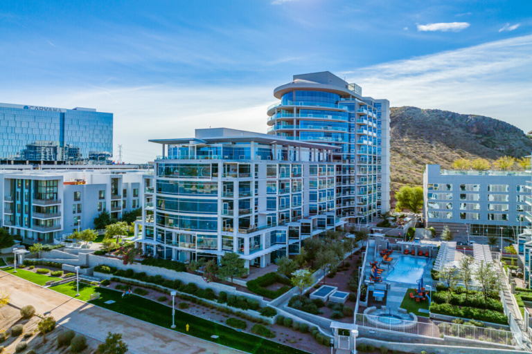McCarthy-built construction with triple-pane windows at Bridgeview Condominiums